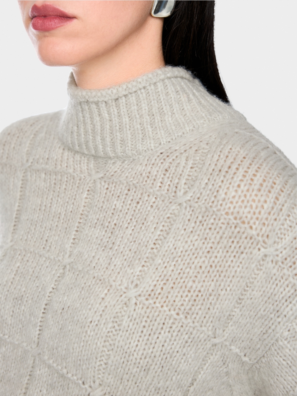 Oversized sveter „Knitted in Germany“ – Obrázok 3