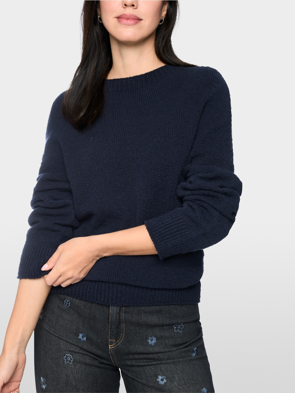 Sveter „Knitted in Germany“ s okrúhlym výstrihom – Obrázok 4