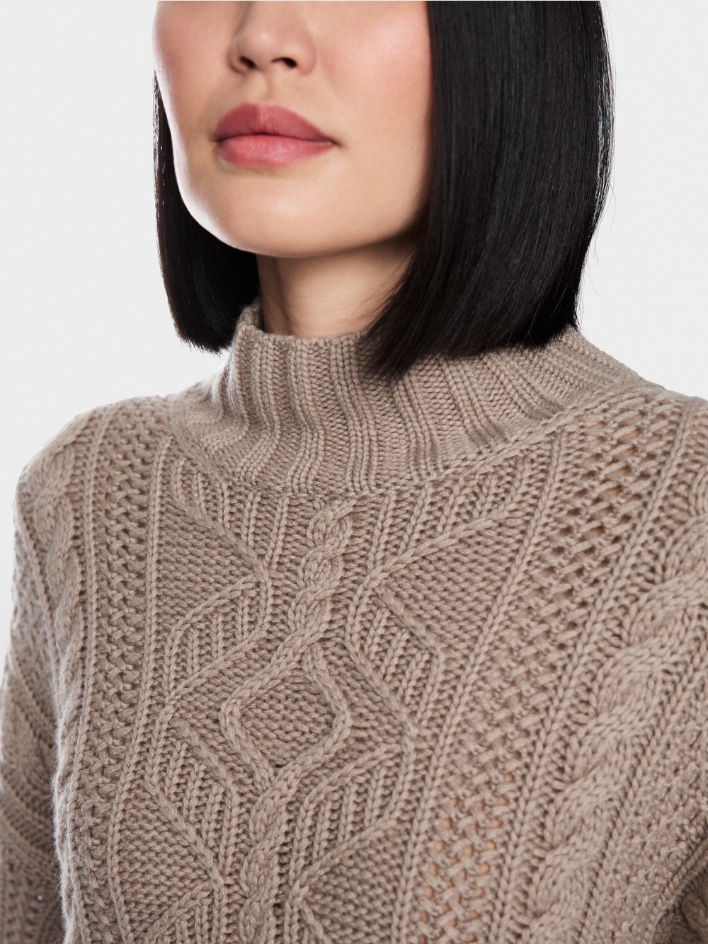 Kašmírový rolák „Knitted in Germany“ – Obrázok 3