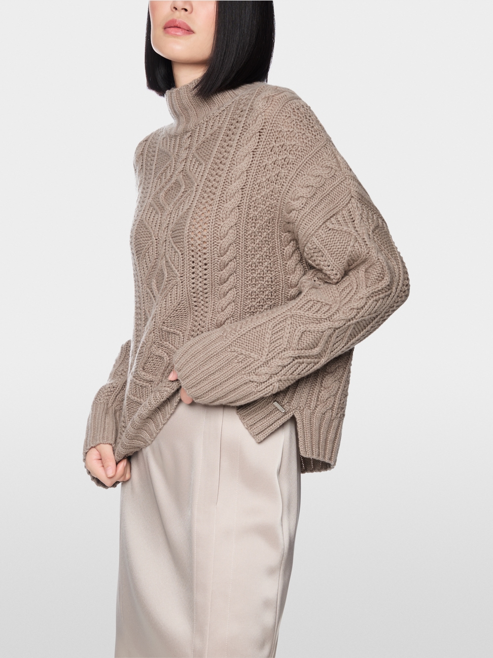 Kašmírový rolák „Knitted in Germany“ – Obrázok 5