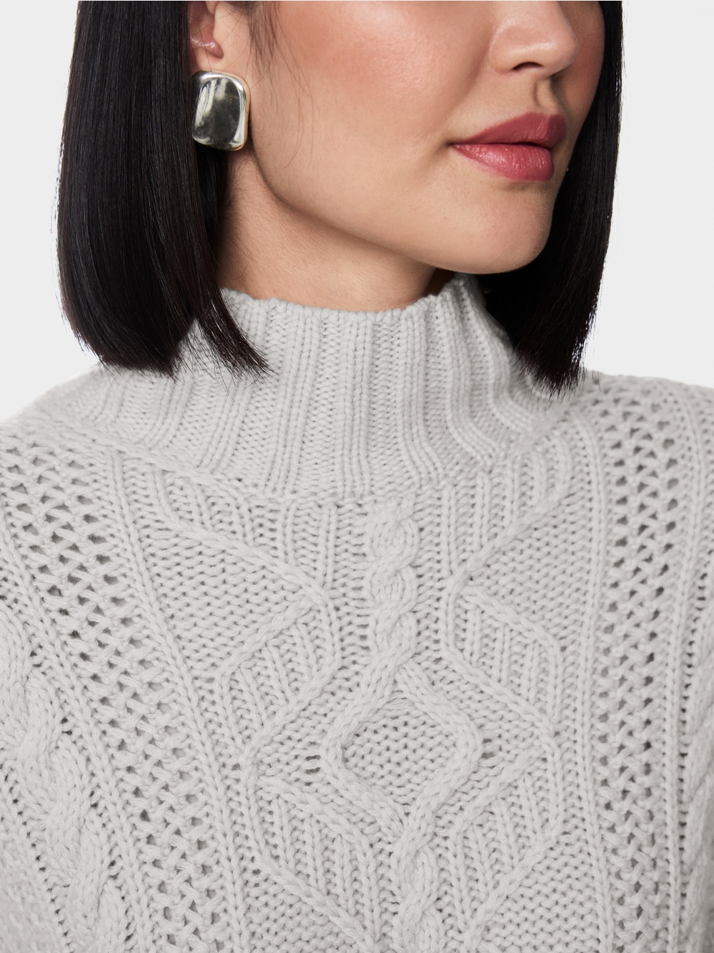 Kašmírový rolák „Knitted in Germany“ – Obrázok 3